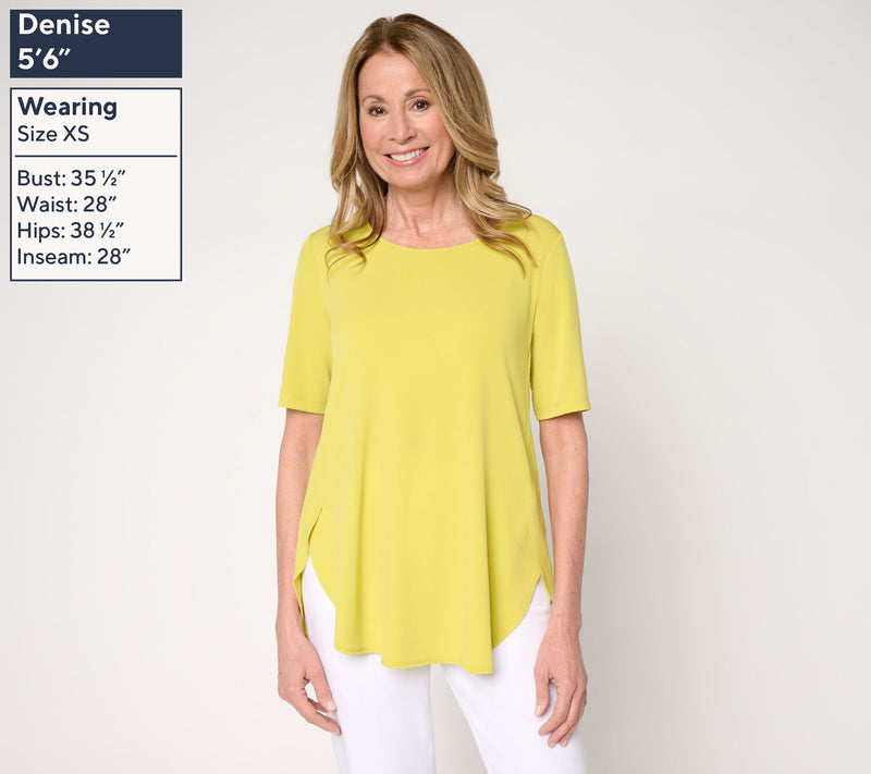 Susan Graver Modern Essentials Liquid Knit Tunic — View 28