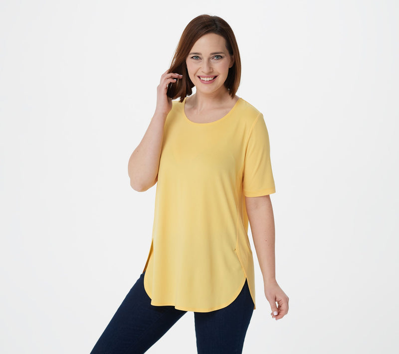 Susan Graver Modern Essentials Liquid Knit Tunic — View 11