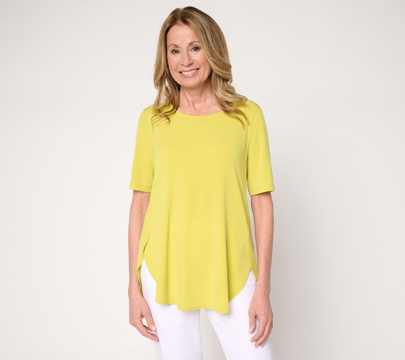 Susan Graver Modern Essentials Liquid Knit Tunic — Main view
