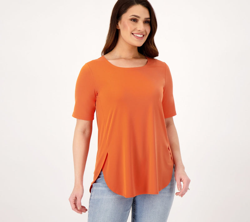 Susan Graver Modern Essentials Liquid Knit Tunic — View 19
