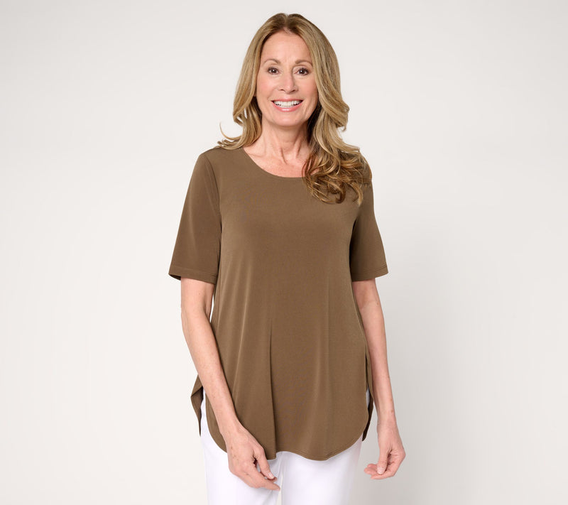 Susan Graver Modern Essentials Liquid Knit Tunic — View 38