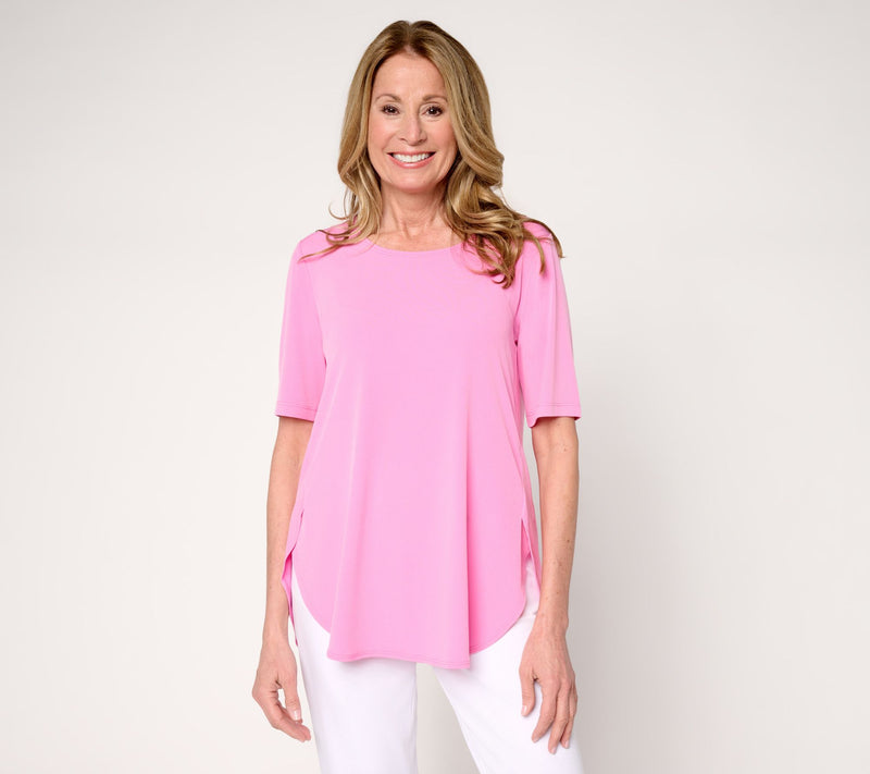 Susan Graver Modern Essentials Liquid Knit Tunic — View 42