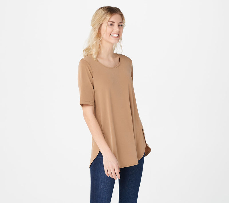 Susan Graver Modern Essentials Liquid Knit Tunic — View 25