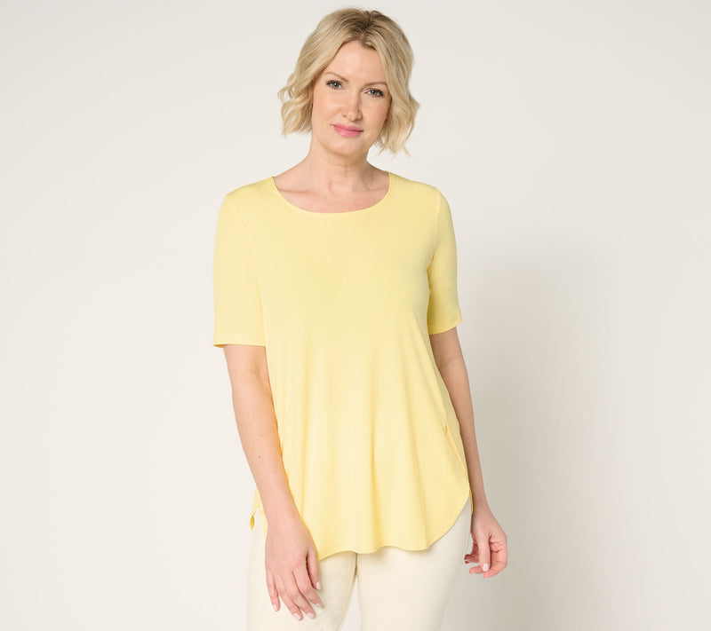 Susan Graver Modern Essentials Liquid Knit Tunic — View 43