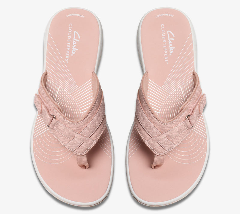 Clarks Cloudsteppers Sport Thong Sandals - Breeze Sea — View 53
