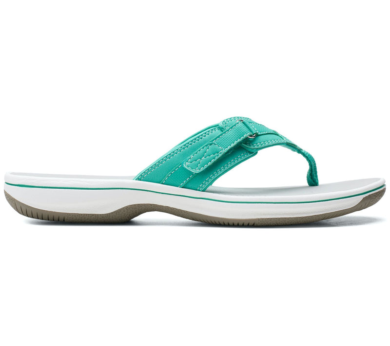 Clarks Cloudsteppers Sport Thong Sandals - Breeze Sea — View 43