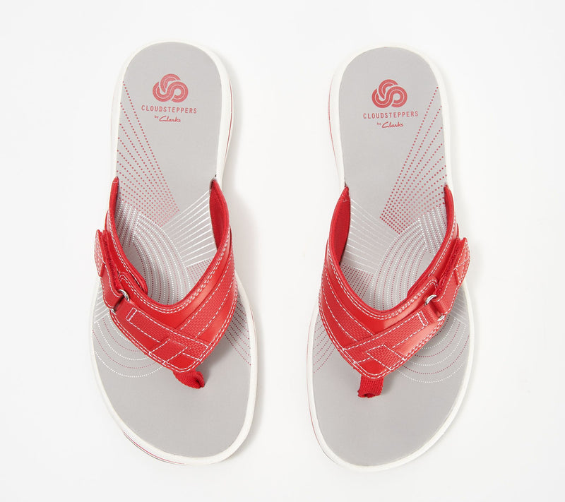 Clarks Cloudsteppers Sport Thong Sandals - Breeze Sea — View 9