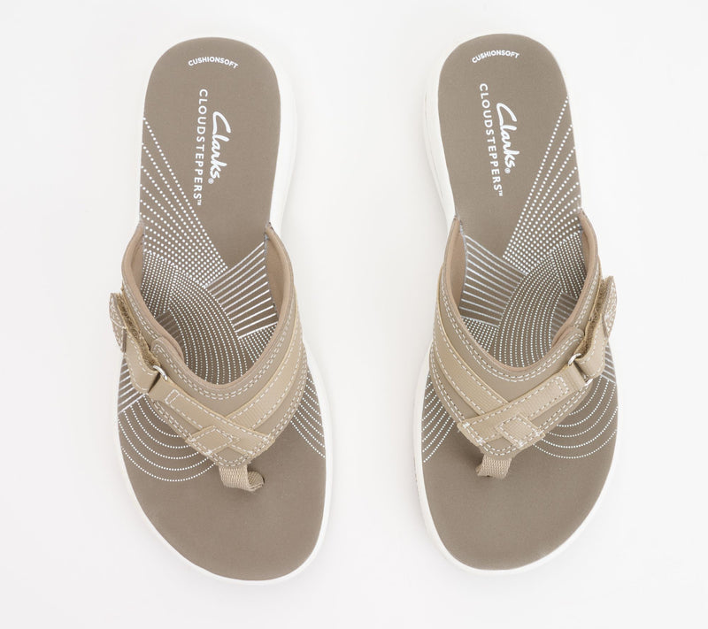 Clarks Cloudsteppers Sport Thong Sandals - Breeze Sea — View 13