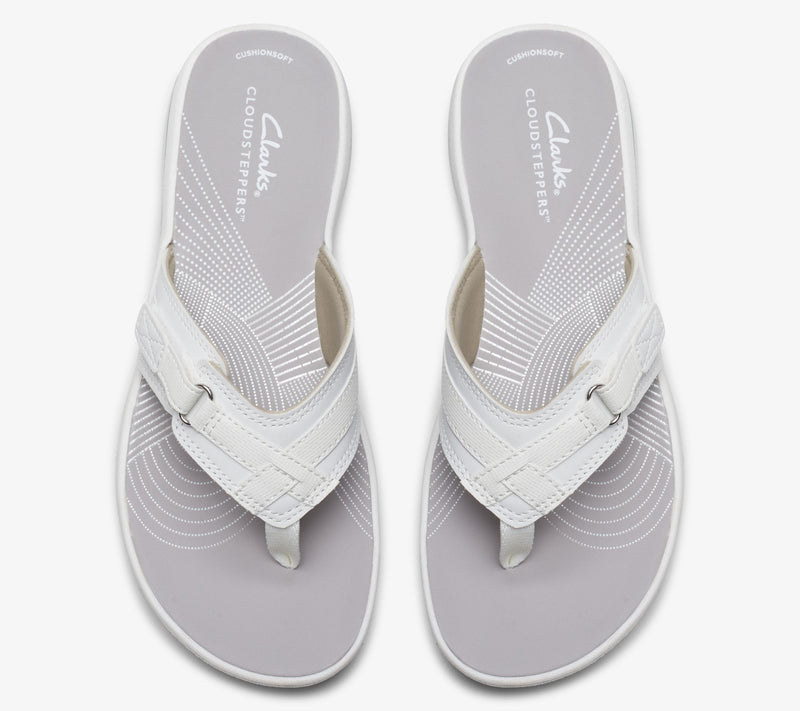 Clarks Cloudsteppers Sport Thong Sandals - Breeze Sea — View 23