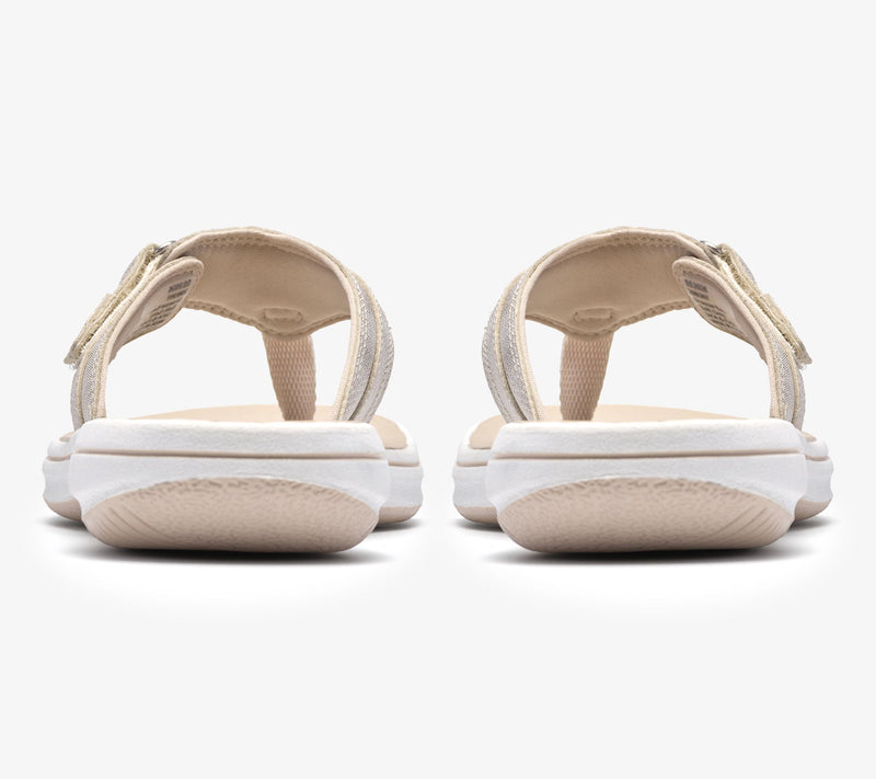Clarks Cloudsteppers Sport Thong Sandals - Breeze Sea — View 100