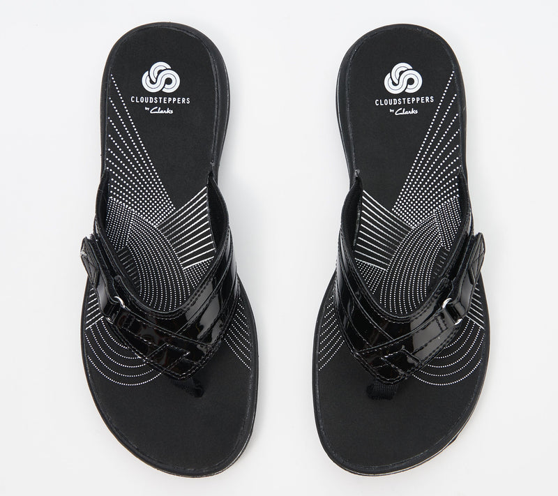 Clarks Cloudsteppers Sport Thong Sandals - Breeze Sea — View 19