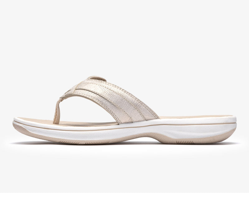 Clarks Cloudsteppers Sport Thong Sandals - Breeze Sea — View 98
