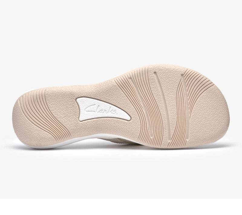 Clarks Cloudsteppers Sport Thong Sandals - Breeze Sea — View 99