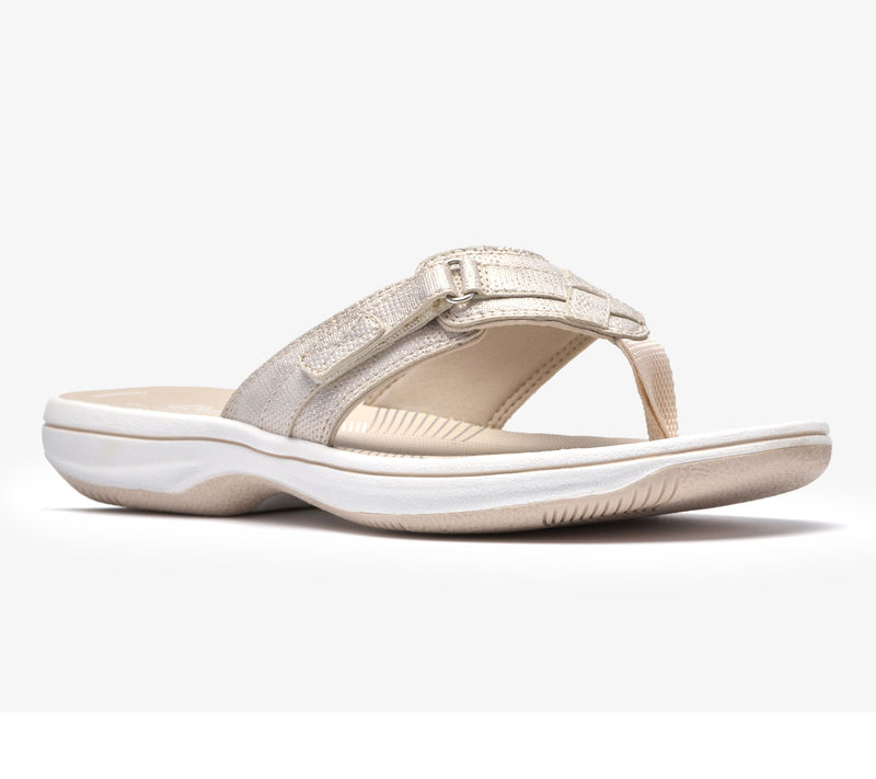 Clarks Cloudsteppers Sport Thong Sandals - Breeze Sea — Main view