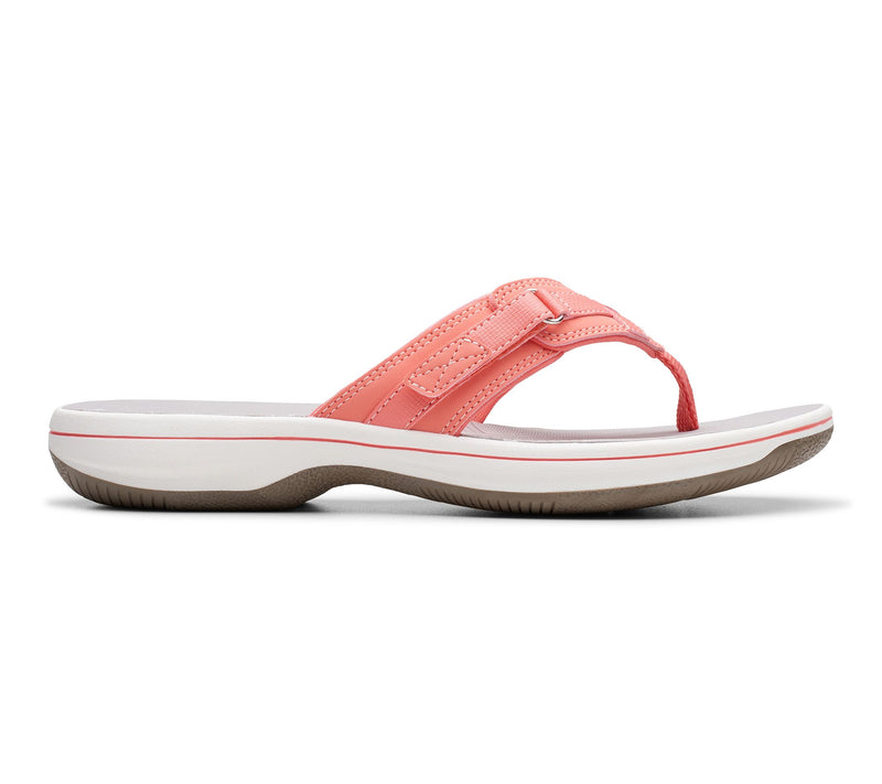 Clarks Cloudsteppers Sport Thong Sandals - Breeze Sea — View 85