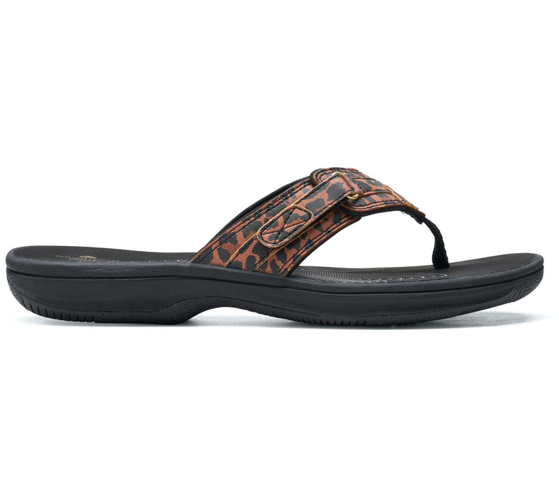 Clarks Cloudsteppers Sport Thong Sandals - Breeze Sea — View 45