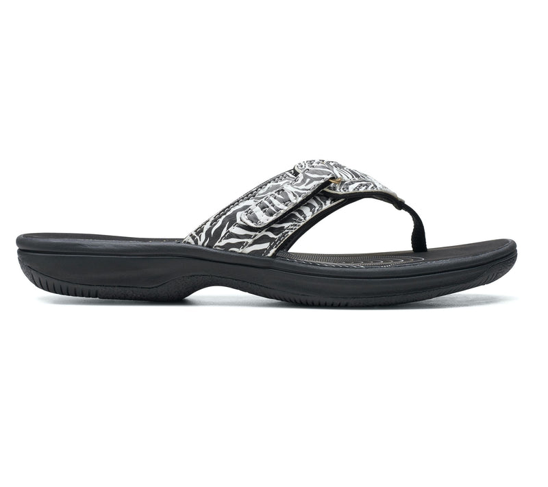 Clarks Cloudsteppers Sport Thong Sandals - Breeze Sea — View 39