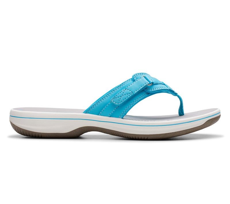 Clarks Cloudsteppers Sport Thong Sandals - Breeze Sea — View 83