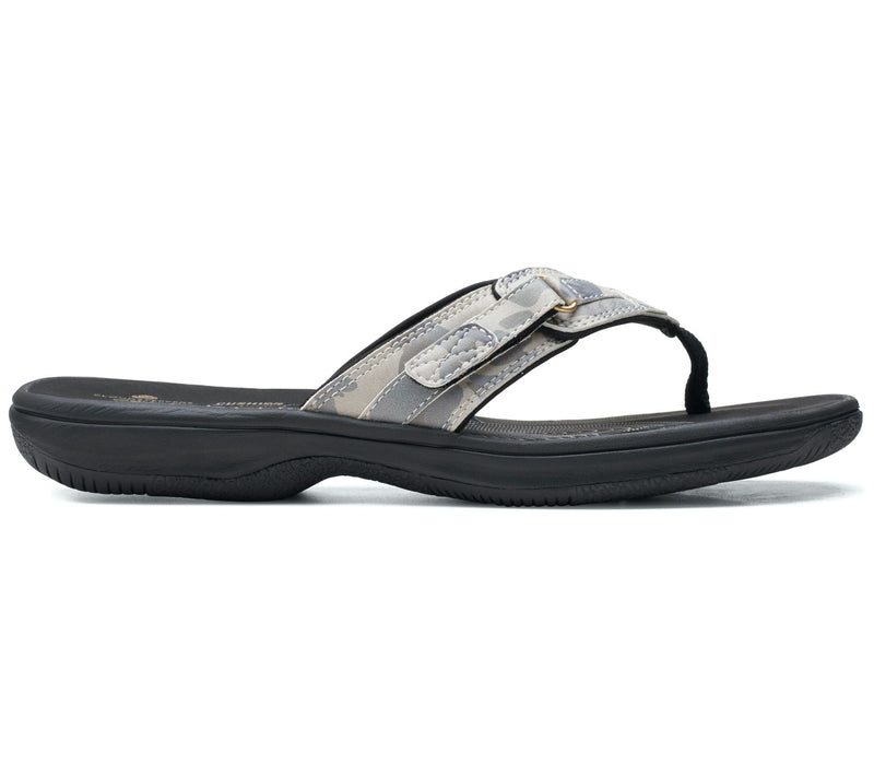 Clarks Cloudsteppers Sport Thong Sandals - Breeze Sea — View 51