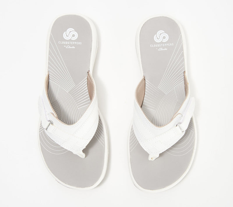 Clarks Cloudsteppers Sport Thong Sandals - Breeze Sea — View 15
