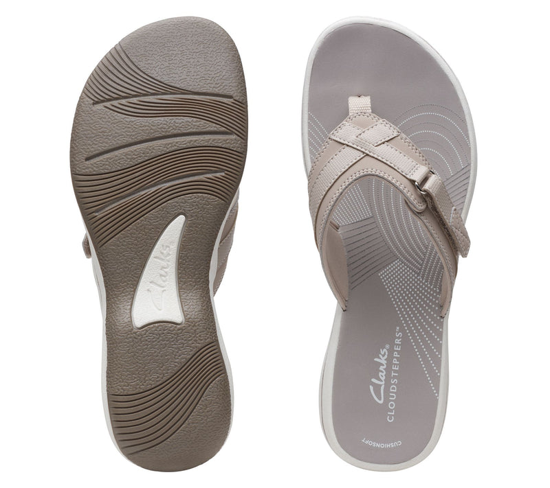 Clarks Cloudsteppers Sport Thong Sandals - Breeze Sea — View 59