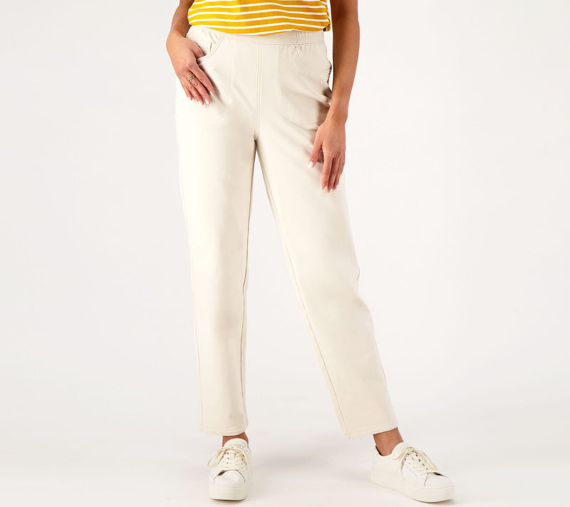 Quacker Factory Short DreamJeanne Pull-On Straight Leg — View 21