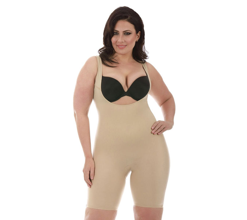 InstantFigure Slimming Underbust Bodyshort withGusset — View 5