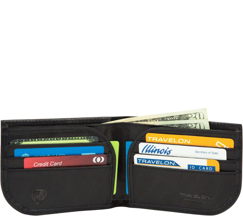 Travelon Safe ID Leather Front Pocket Wallet — View 6