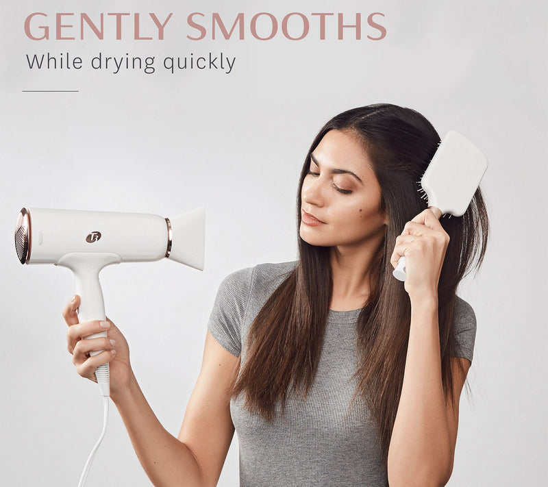 T3 Smooth Paddle Hair Brush — View 4