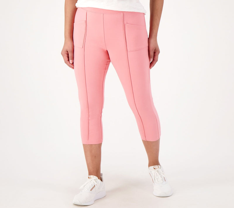 Denim & Co. Active Duo Stretch Capris — View 5