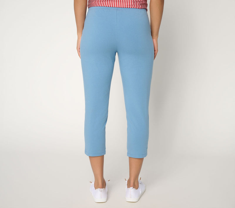 Denim & Co. Active Duo Stretch Capris — View 24