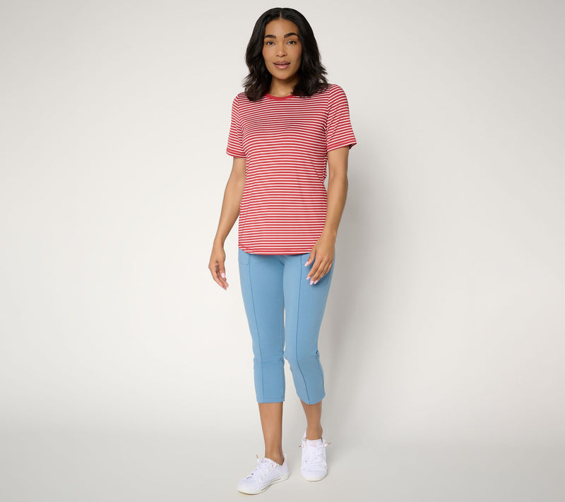 Denim & Co. Active Duo Stretch Capris — View 25
