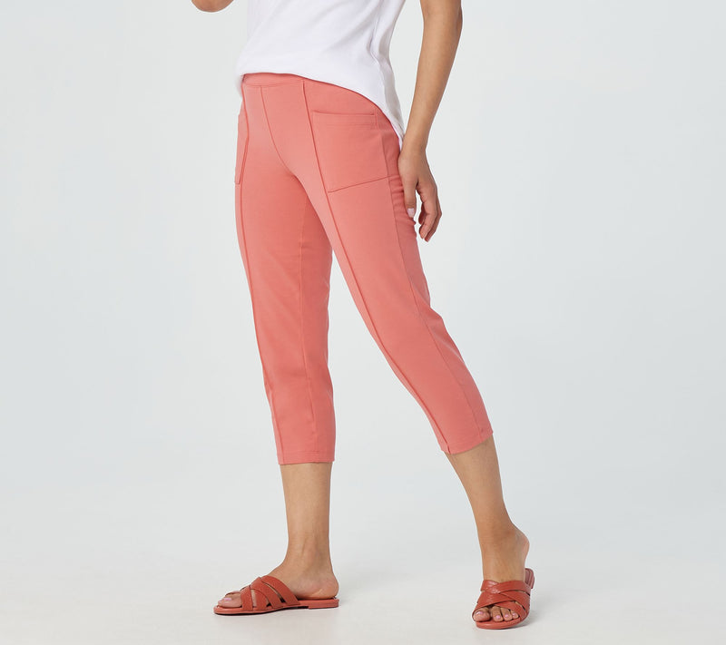 Denim & Co. Active Duo Stretch Capris — View 11