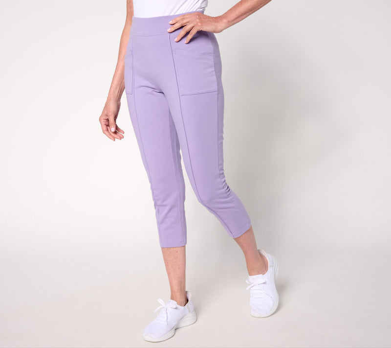 Denim & Co. Active Duo Stretch Capris — View 21