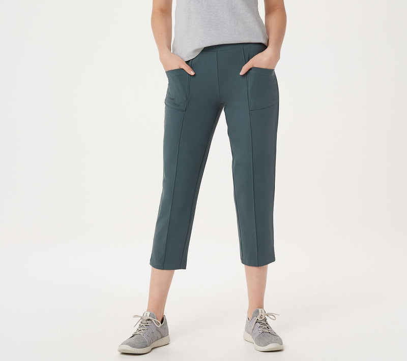 Denim & Co. Active Duo Stretch Capris — View 9