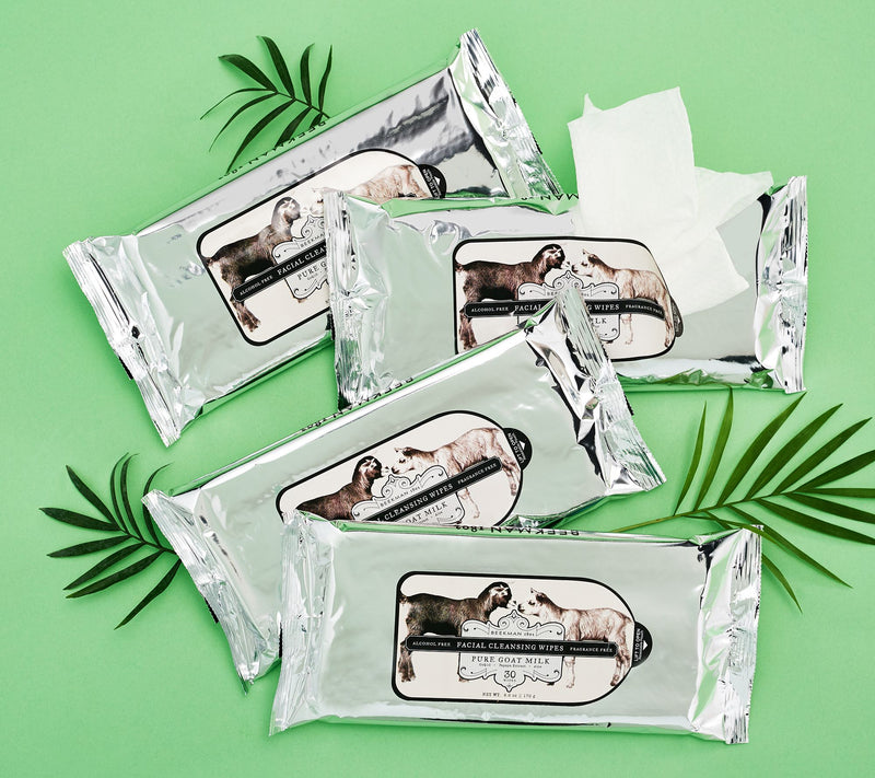 Beekman 1802 4-Piece Goat Milk Face Wipes — View 7