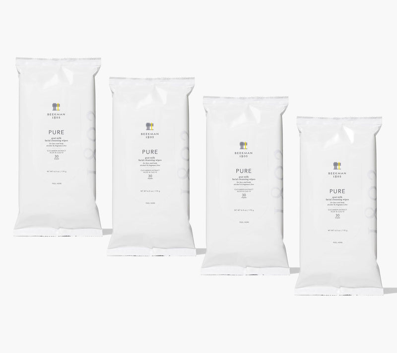 Beekman 1802 4-Piece Goat Milk Face Wipes Auto-Delivery — Main view