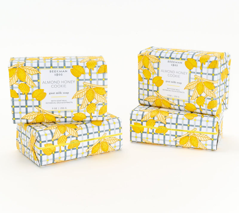 Beekman 1802 4-Piece Goat Milk Bars of Soap — Main view