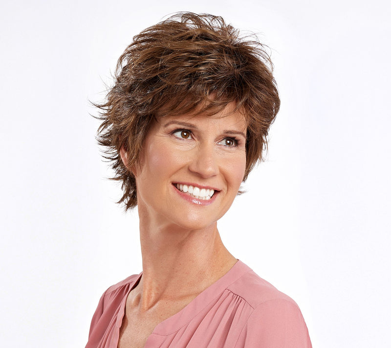 Toni Brattin Anytime Layered Wig With Styleable Fiber — View 13