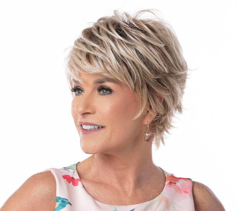 Toni Brattin Anytime Layered Wig With Styleable Fiber — View 3