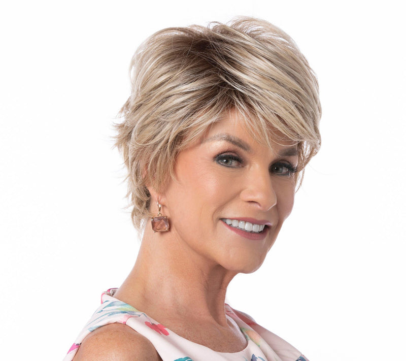 Toni Brattin Anytime Layered Wig With Styleable Fiber — View 23