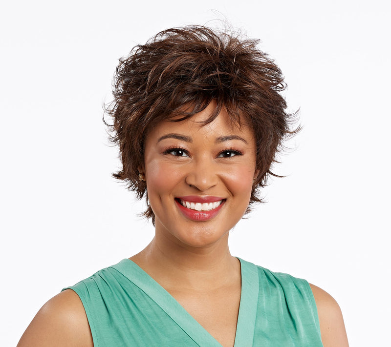 Toni Brattin Anytime Layered Wig With Styleable Fiber — View 15