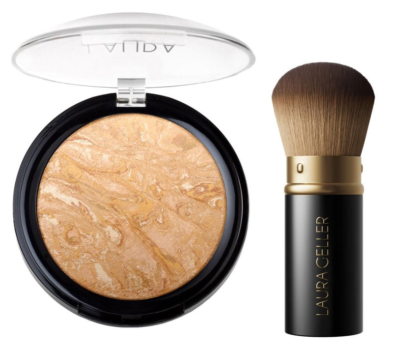 Laura Geller Balance-N-Glow Foundation with Kabuki Brush — View 7