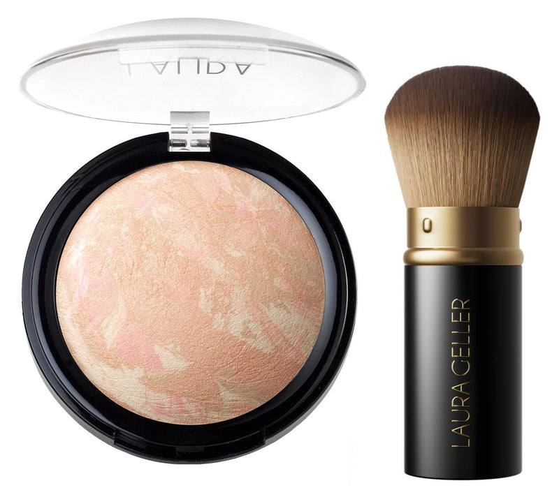 Laura Geller Balance-N-Glow Foundation with Kabuki Brush — View 3