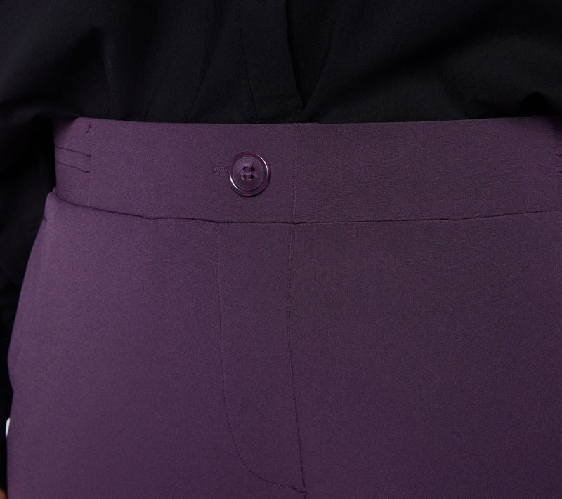 Susan Graver Regular Liquid Knit Pull-On Pants — View 15