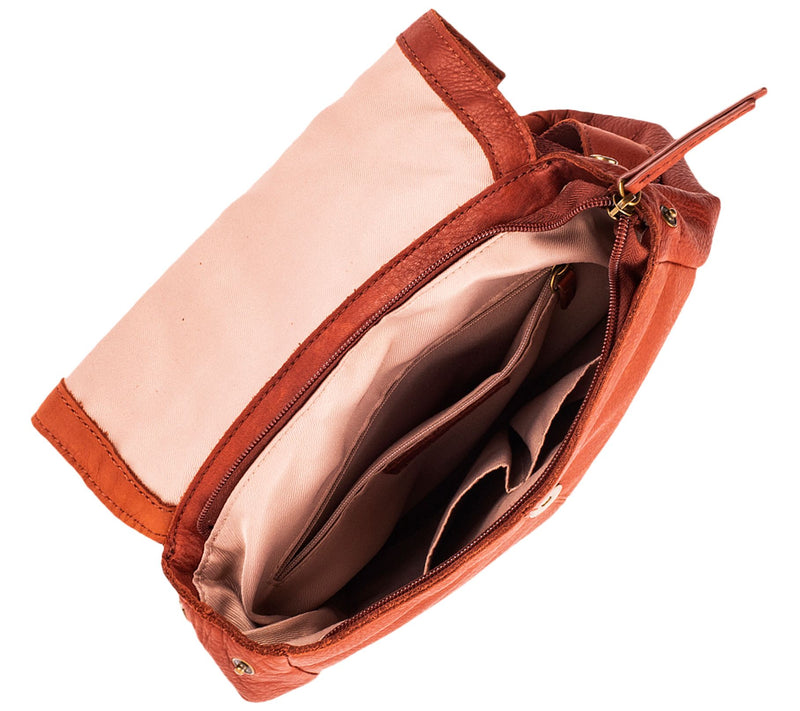 American Leather Co. Leather Liberty Backpack — View 50