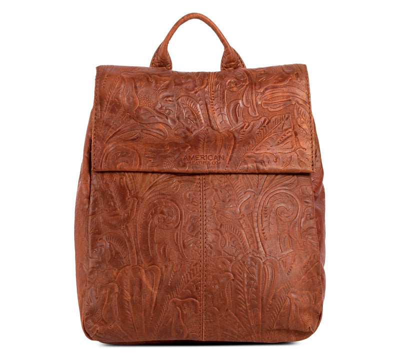 American Leather Co. Leather Liberty Backpack — View 9