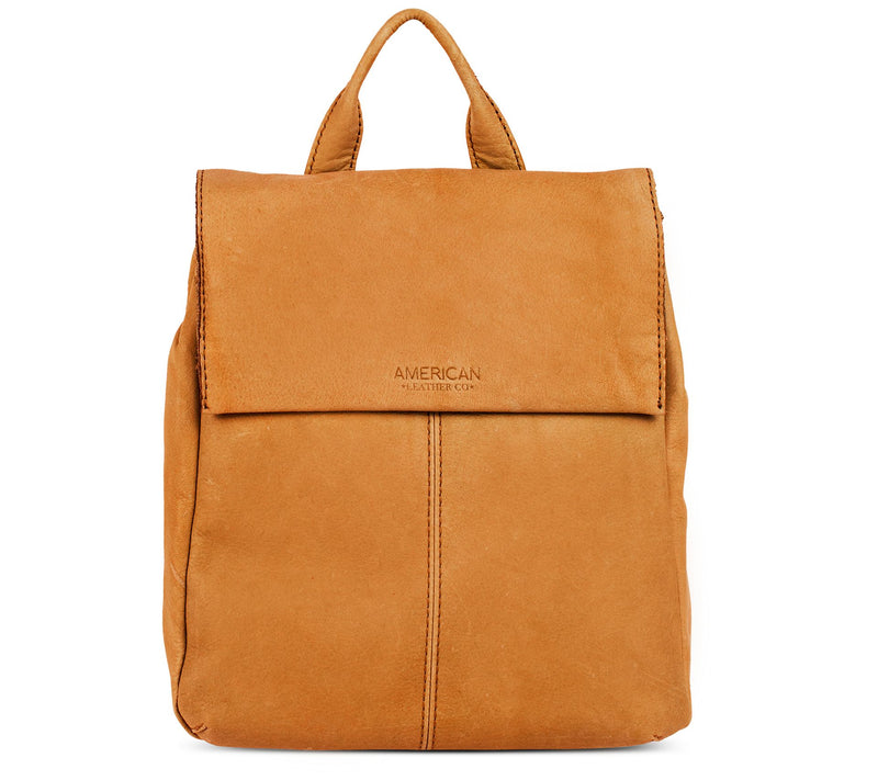 American Leather Co. Leather Liberty Backpack — View 15