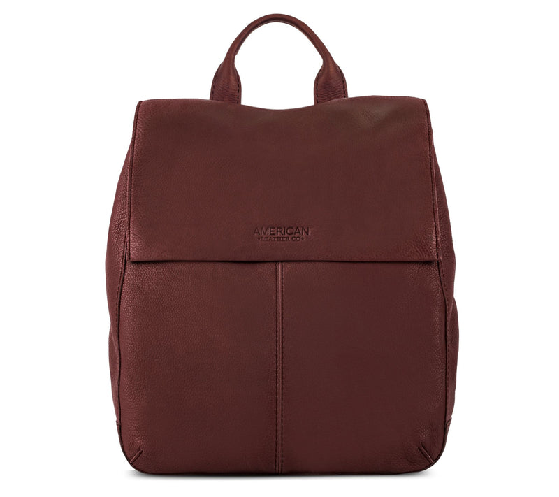 American Leather Co. Leather Liberty Backpack — View 22