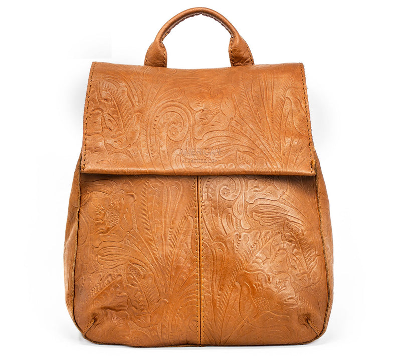 American Leather Co. Leather Liberty Backpack — View 7